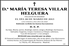 María Teresa Villar